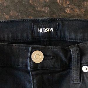 Hudson—Black denim 28